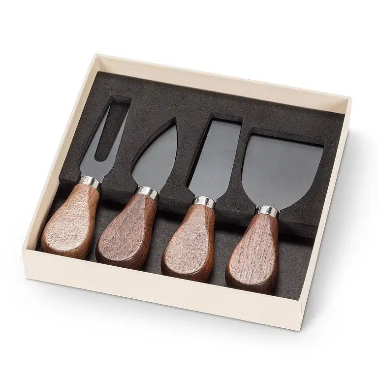 Walnut Handle Cheese Knives - PABOOM