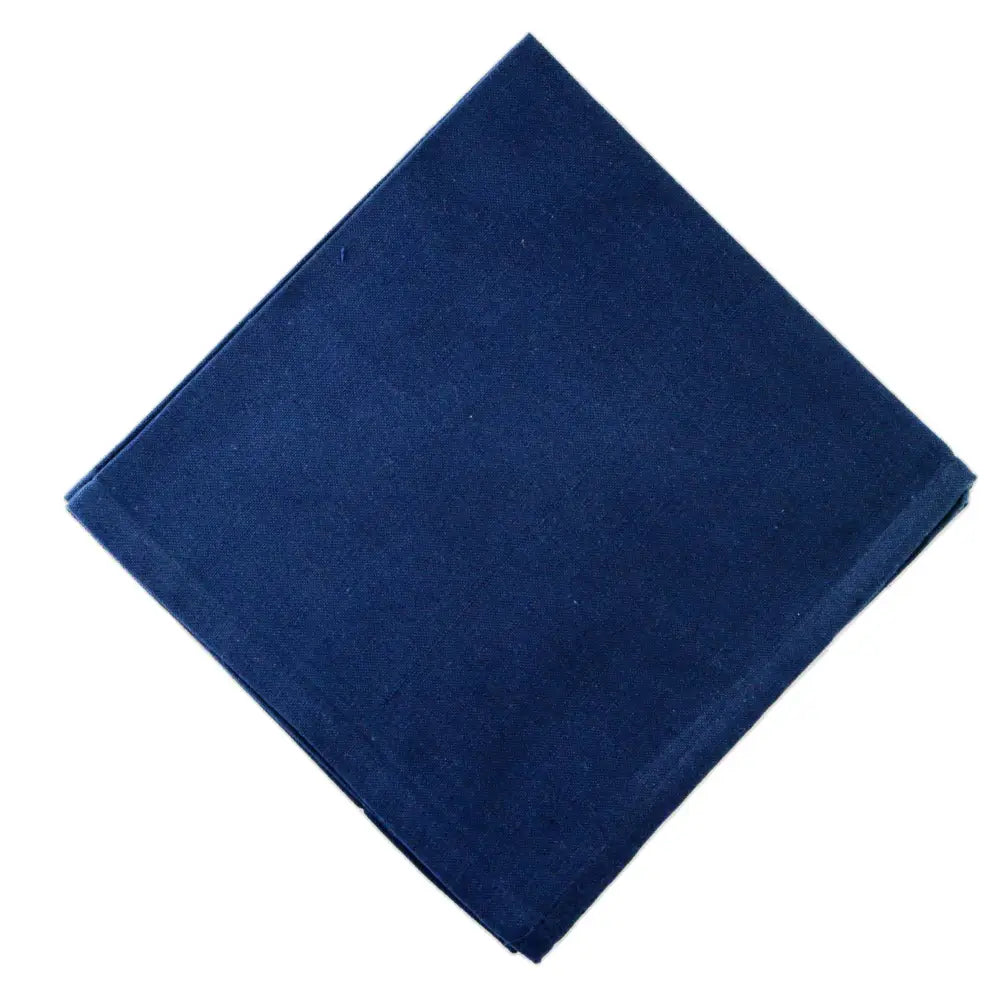 Accent Linen - Napkins Plain - Navy Blue