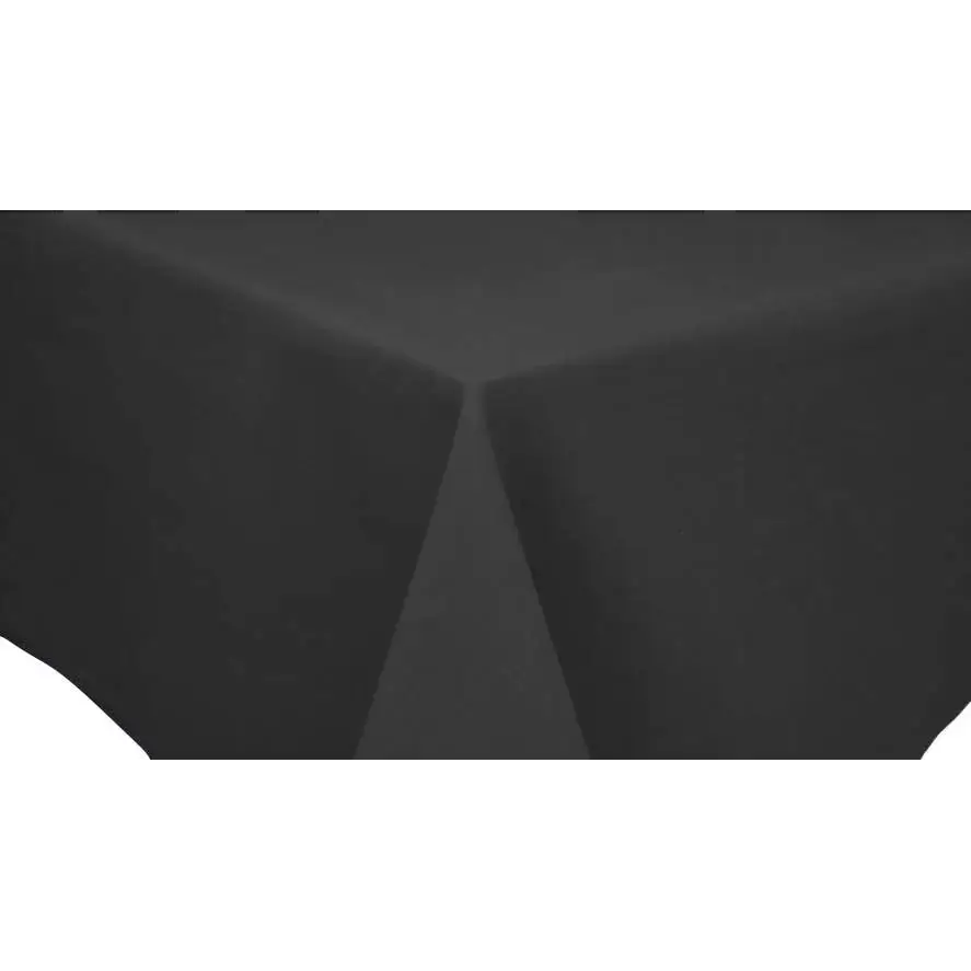 Accent Linen - Table Cloth - Black (Solid Colour) 72’’ Round
