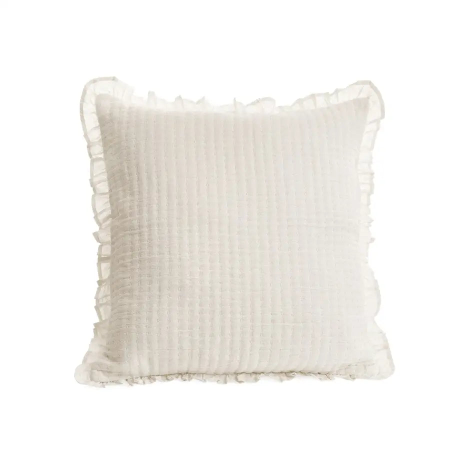 ADV - Cotton Cushion with Frills