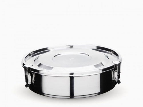 Onyx leakproof divided stainless steel container with silicone-sealed lid - PABOOM