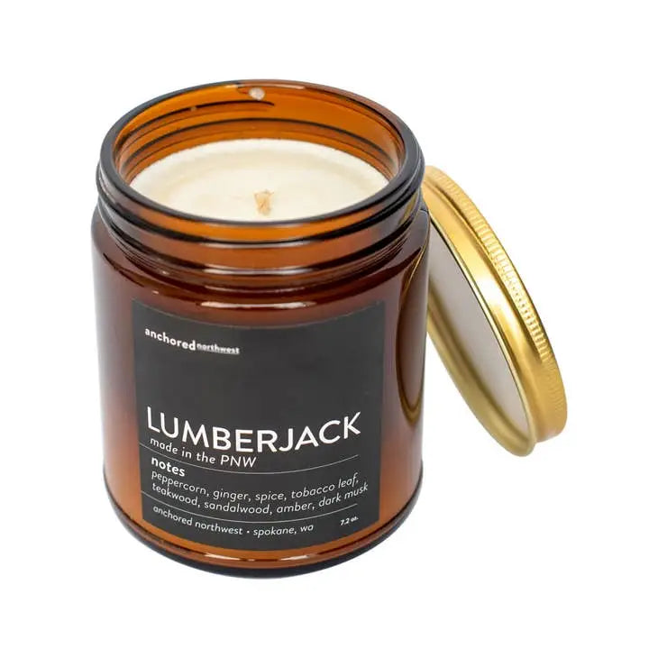 Lumberjack Soy Candle - PABOOM