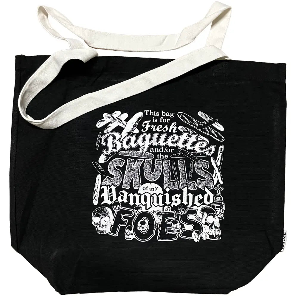 Arcane Bullshit - Baguettes Tote Bag White