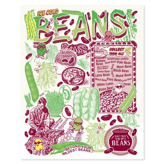 Arcane Bullshit - Beans Poster 8’’x10’’