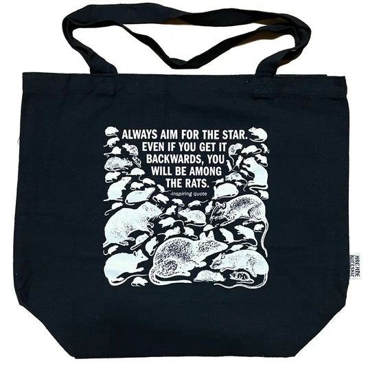 Arcane Bullshit - The Rats Jumbo Tote Bag Black
