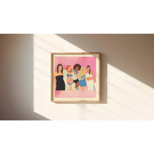 1990s Spice Girls Art Print - PABOOM