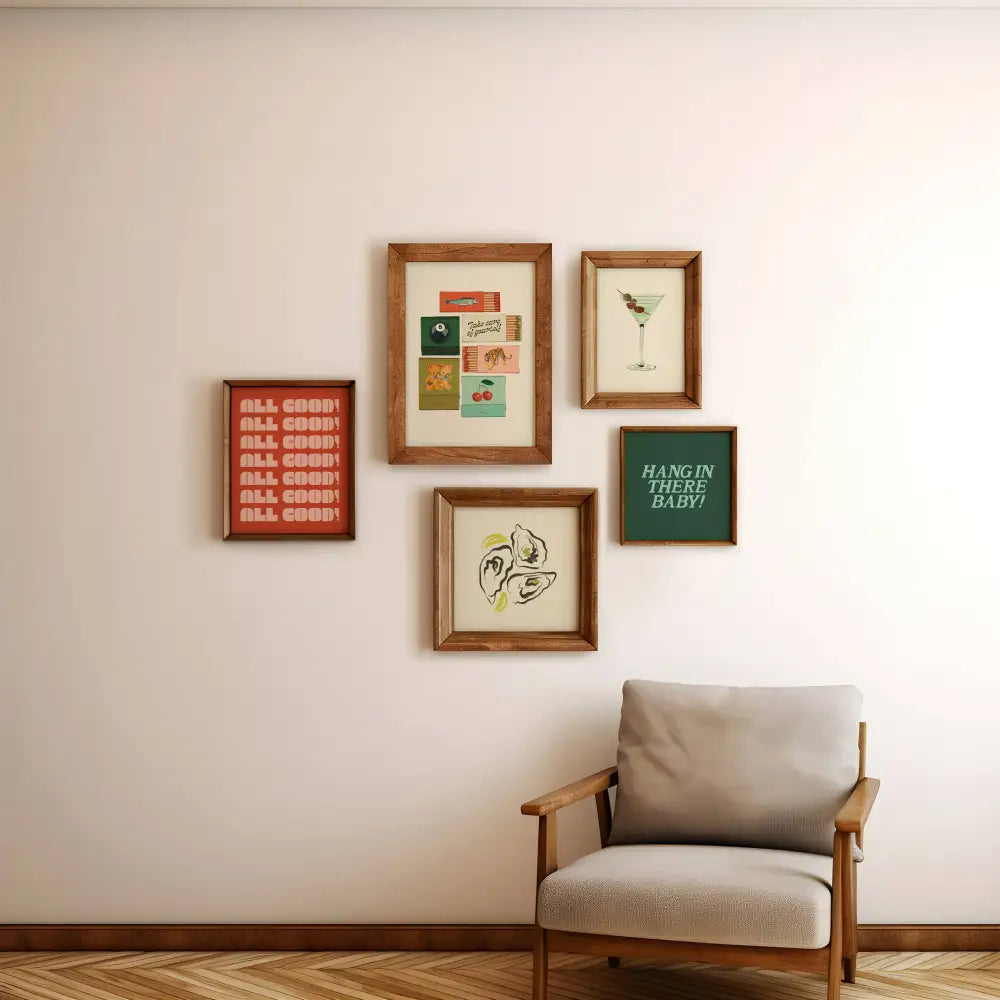 Artbaby & Co. - All Good! Quote Art Print 8x10