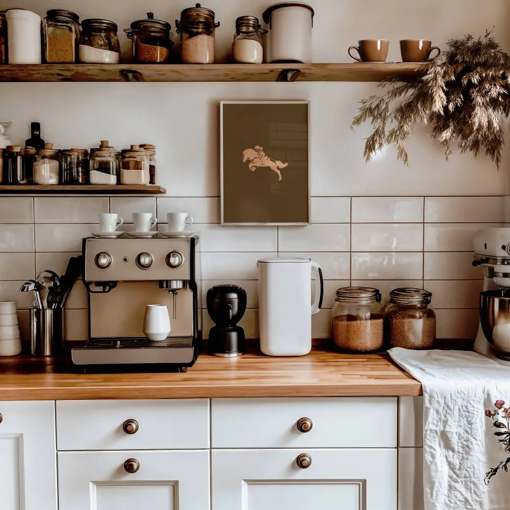 Artbaby & Co. - Minimalist Cowgirl Western Art Print 8x10