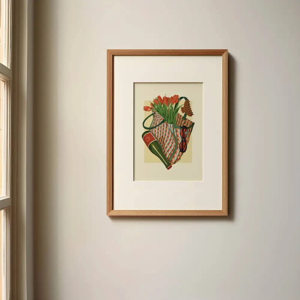 Artbaby & Co. - Spring Market Essentials Art Print 8x10