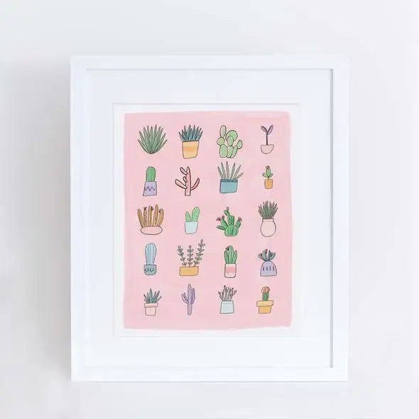 Succulents Art Print - PABOOM