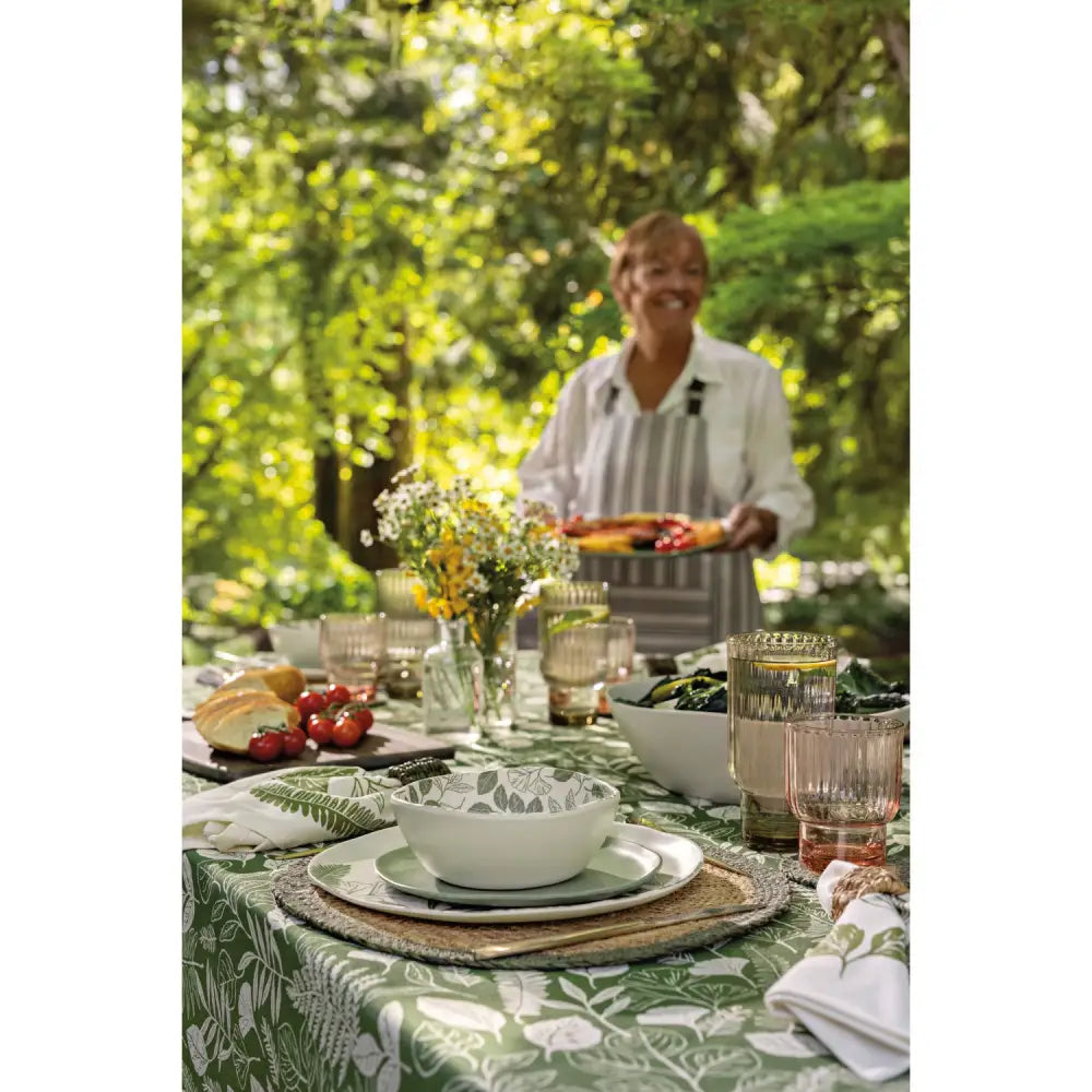Danica - Fresco Melamine Side Plate - Moss