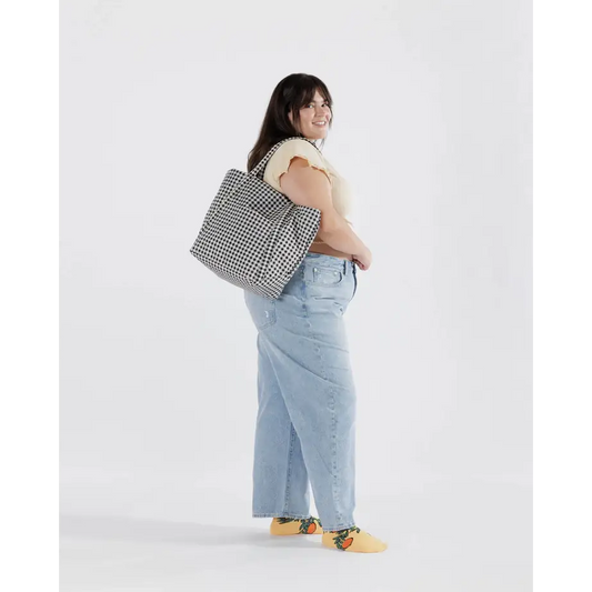 Cloud Bag Black & White Gingham - PABOOM