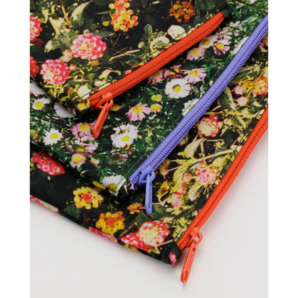 Flat Pouch Set Photo Florals - PABOOM