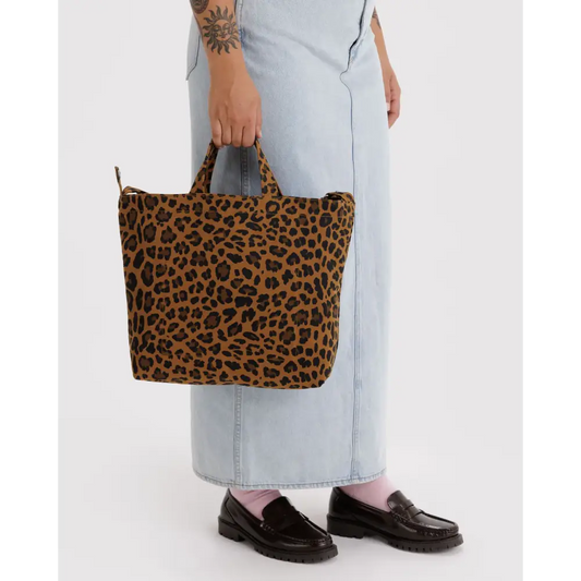 BAGGU Horizontal Zip Duck Bag - Leopard