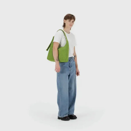 Nylon Shoulder Bag Green Juice - PABOOM
