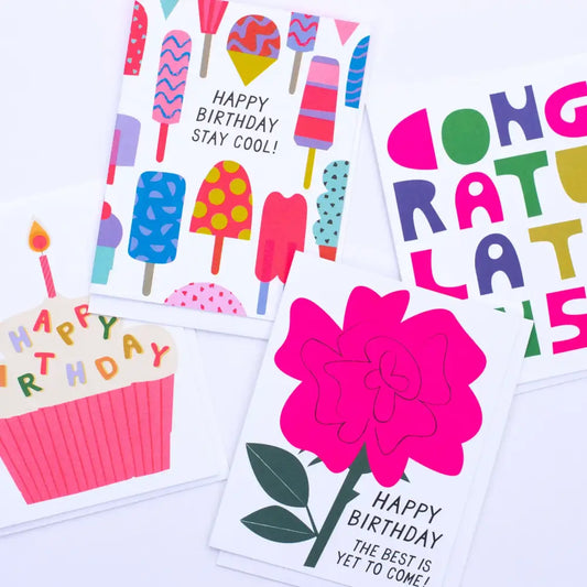 Cupcake Sprinkles Birthday Card - PABOOM