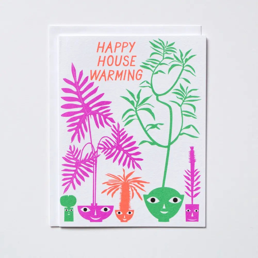Happy Housewarming Houseplants Card - PABOOM