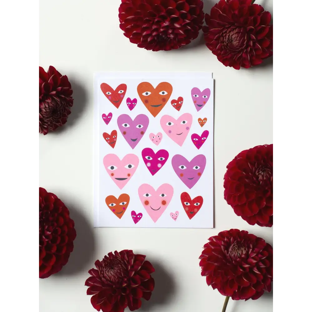 So Many Hearts Card - PABOOM