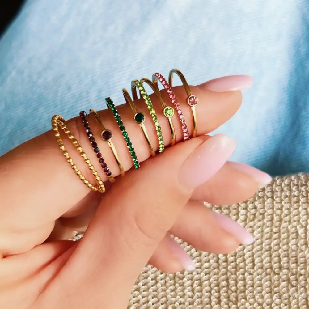 Double Dotted Ring - PABOOM