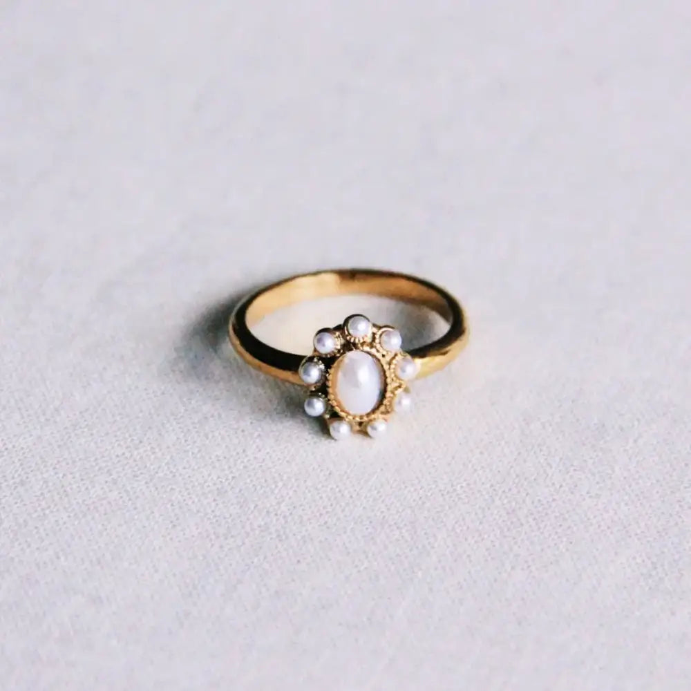 Vintage Ring with Pearl - PABOOM