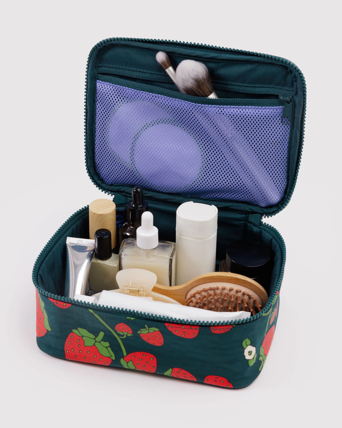 BAGGU Small Cosmetic Case - Strawberry Blossom