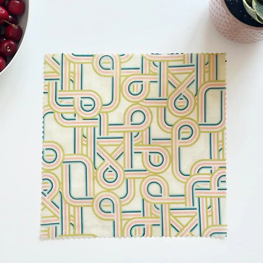 Reusable Beeswax Wrap In Transit - PABOOM