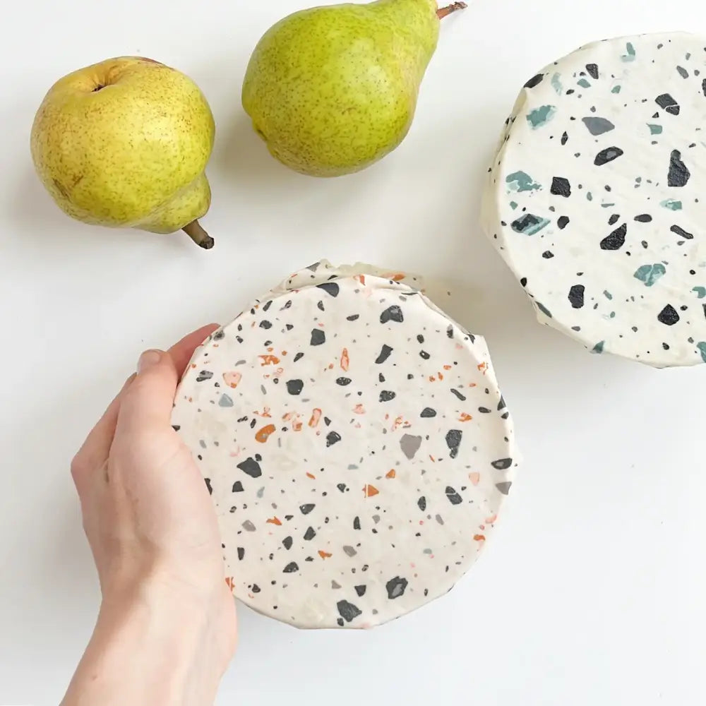 Reusable Beeswax Wrap Terrazzo Earth - PABOOM