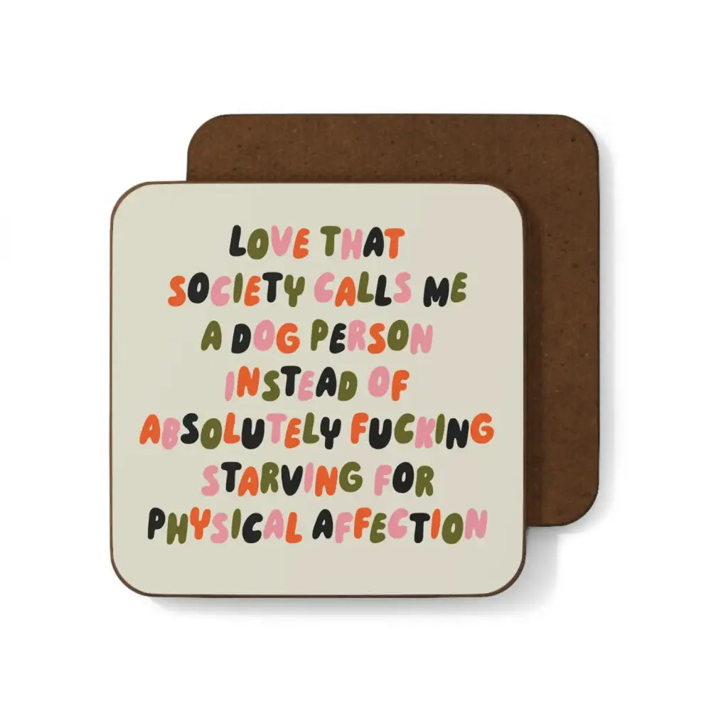 Dog Person Coaster - PABOOM
