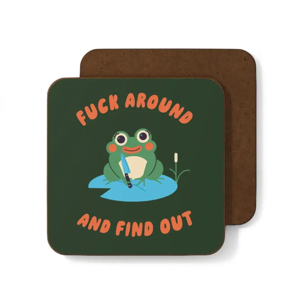 Frog Fuck Around Coaster - PABOOM