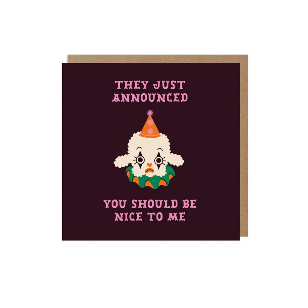 Betiobca - Funny Card - Just Announced Sad Lamb Edition Bio Cello