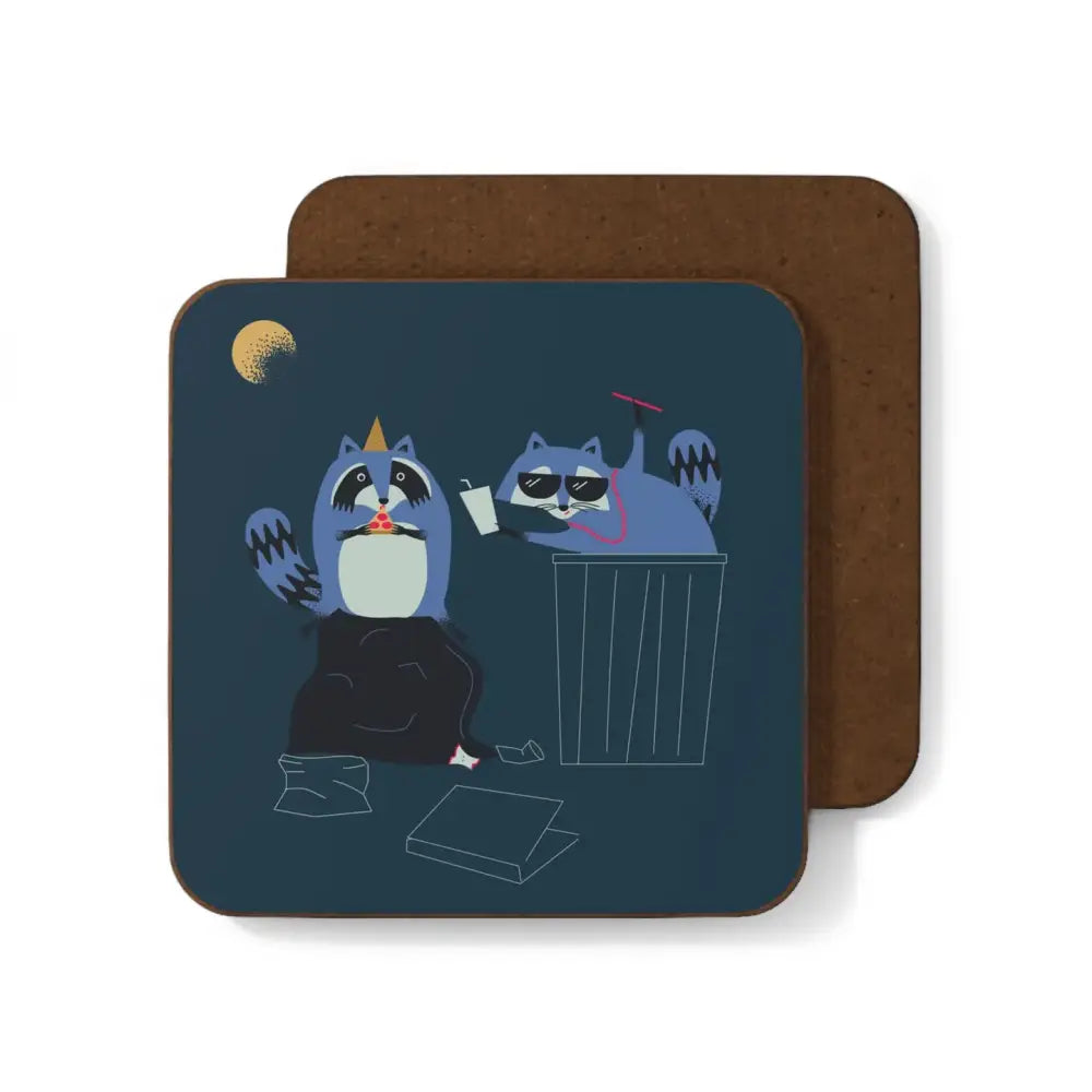 Party Raccoons Coaster - PABOOM