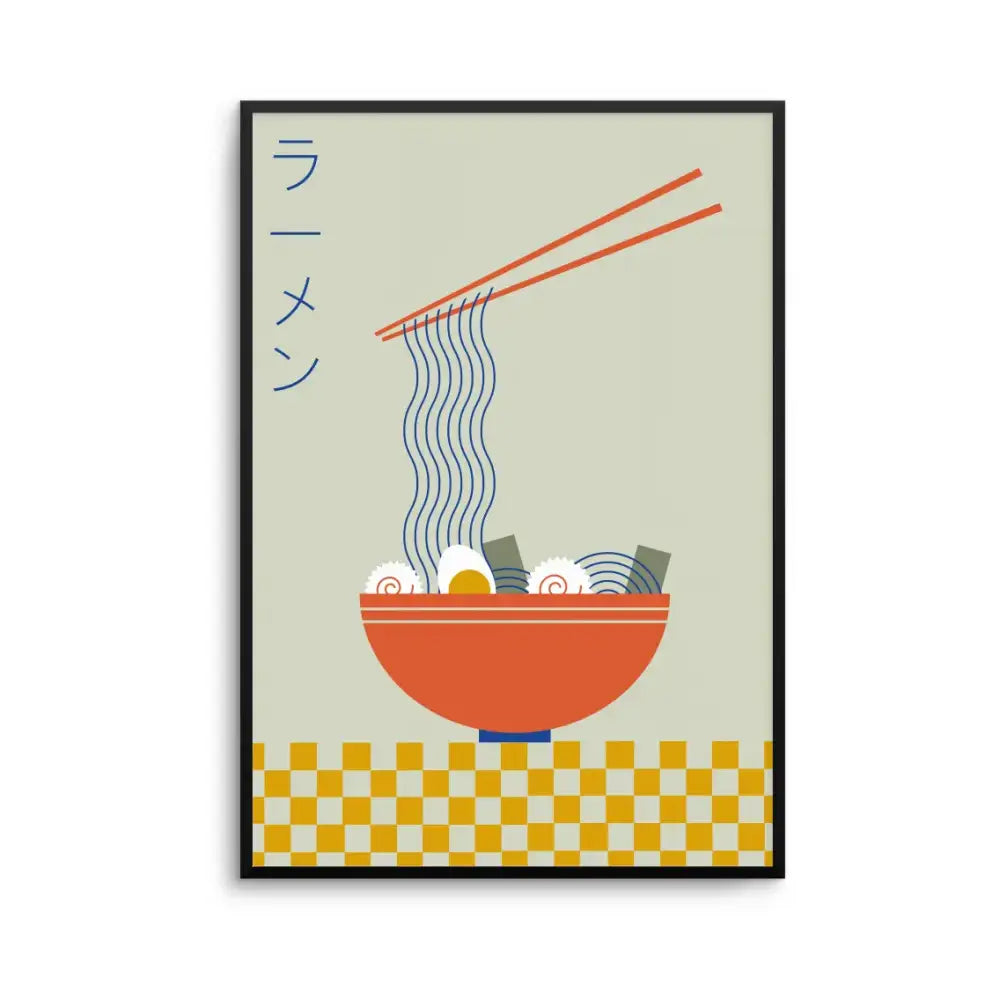 Betiobca - Ramen Food Art Print