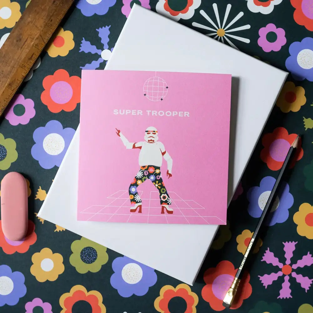 Super Trooper Card - PABOOM