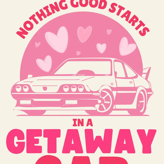 Getaway Car Print - PABOOM