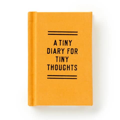 Tiny Diary for Tiny Thoughts lined inside pages - PABOOM