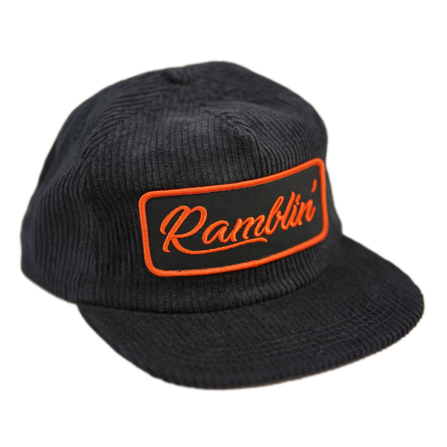 Ramblin' Corduroy Hat Black