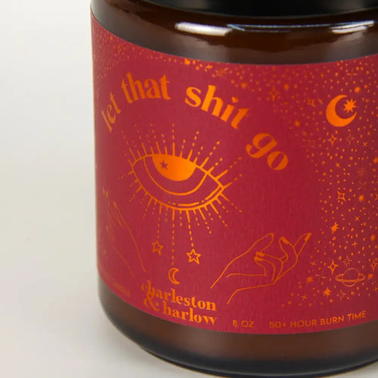 Let That Shit Go Mandarin, Cypress + Acai Candle - PABOOM