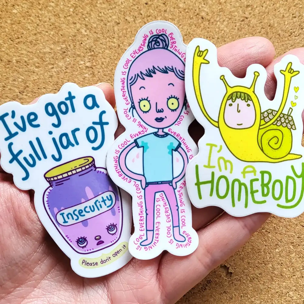 Insecurity Sticker - PABOOM