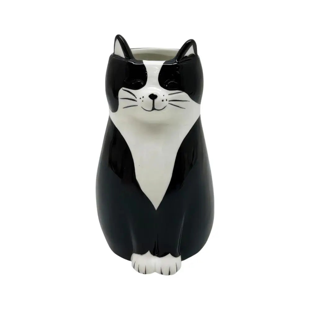 Cat Vase Ceramic 7.3"H - PABOOM