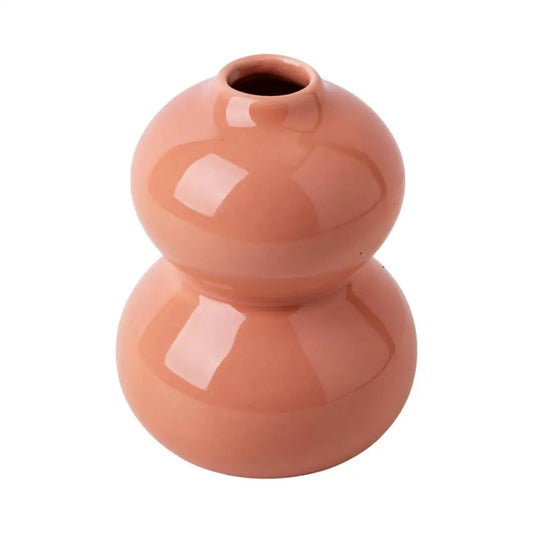 Double Bubble Vase Pink 4" - PABOOM