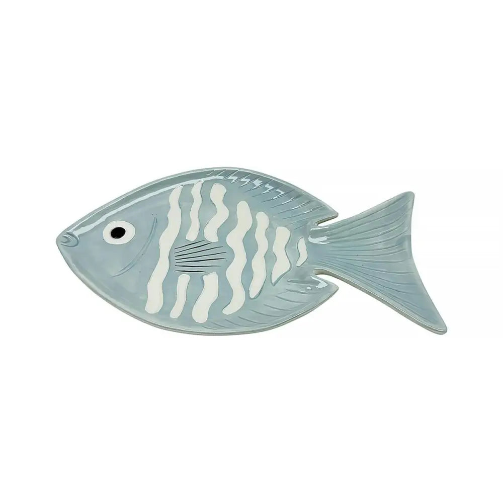 Fish Trinket Dish Ceramic 8.6"L - PABOOM