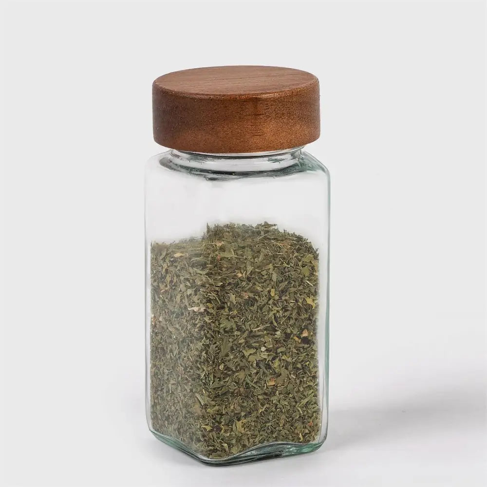 CTG Brands - Glass Spice Shaker W/Acacia Lid 120ml.