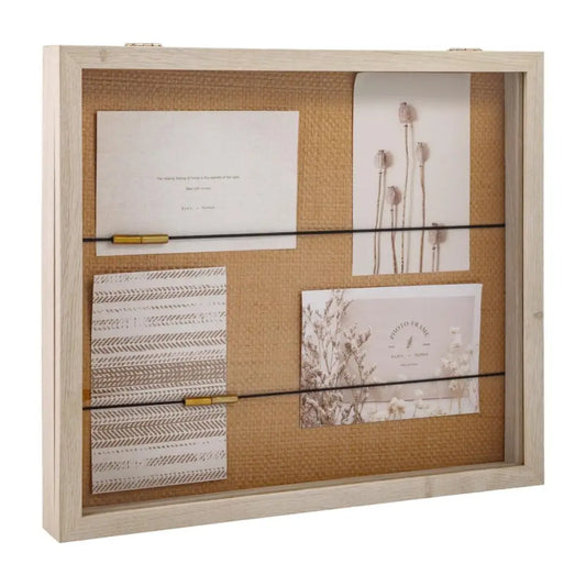 CTG Brands - Lena Shadow Box MDF Collage Frame 12.4x14’’