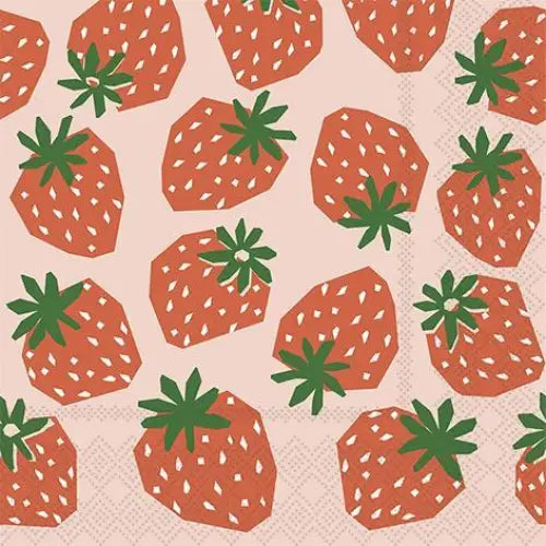 CTG Brands - Paper Napkins Strawberries