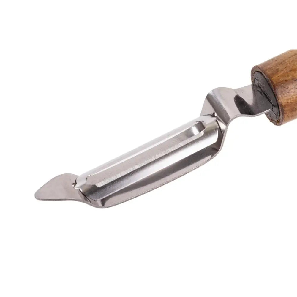 CTG Brands - S.S. Peeler w/Acacia Wood Handle