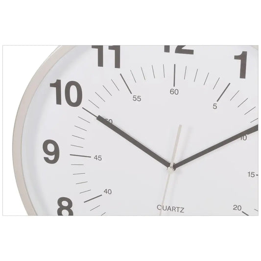 CTG Brands - Synchro Silent Clock Silver 12’’