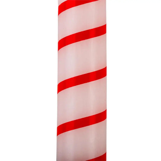 CTG Brands - Taper Candle Red & White Striped S/2 9.75’’