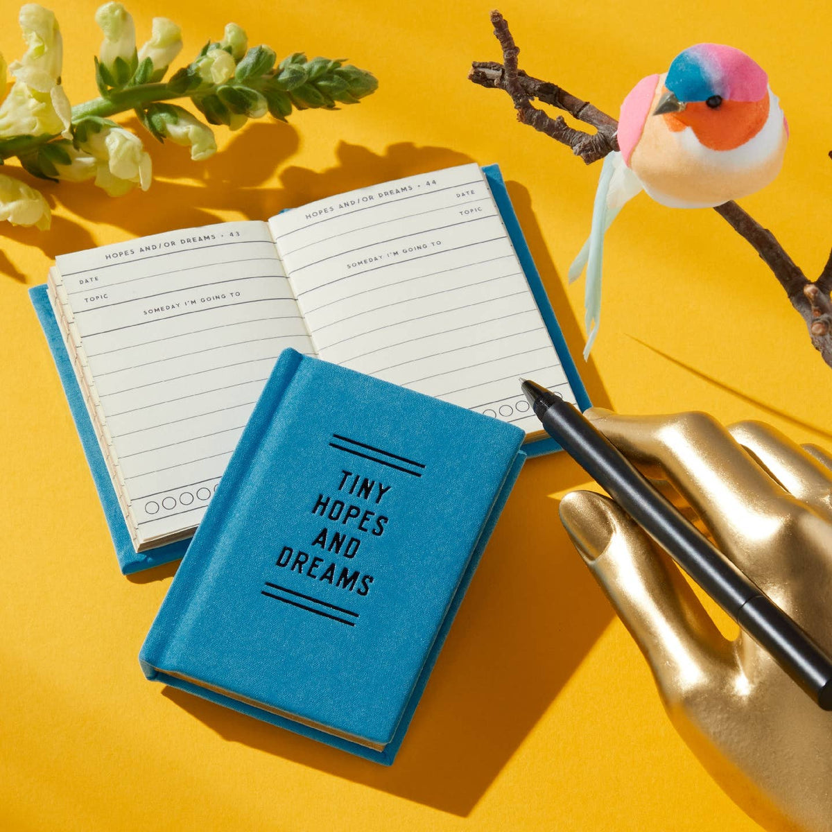 Tiny Hopes + Dreams pocket diary gift - PABOOM