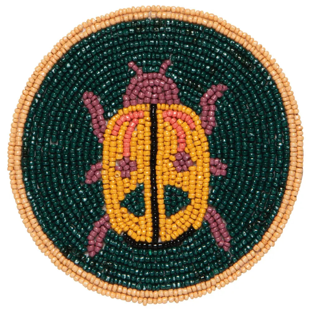 Danica - Amulet Bug Beaded Coasters Set of 4