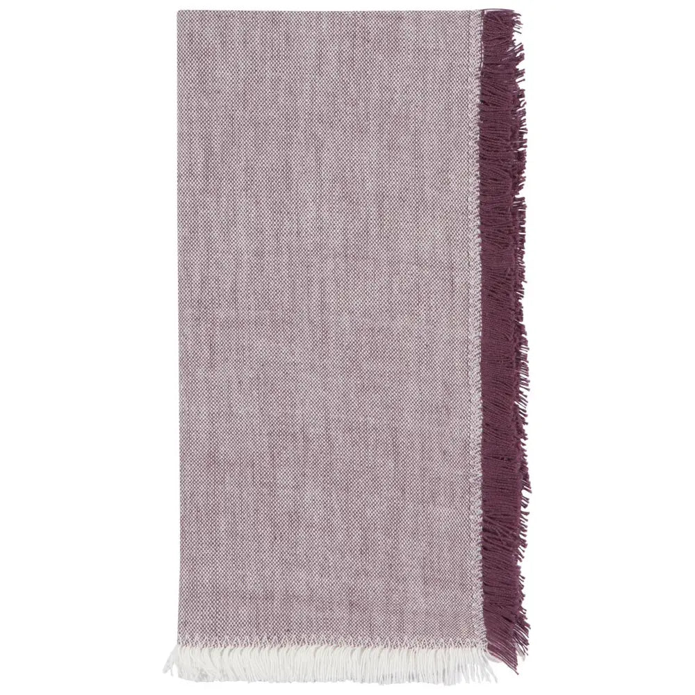 Danica - Ash Plum Chambray Napkins Set of 4